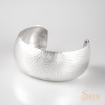 Sterling Silver Hammered Cuff